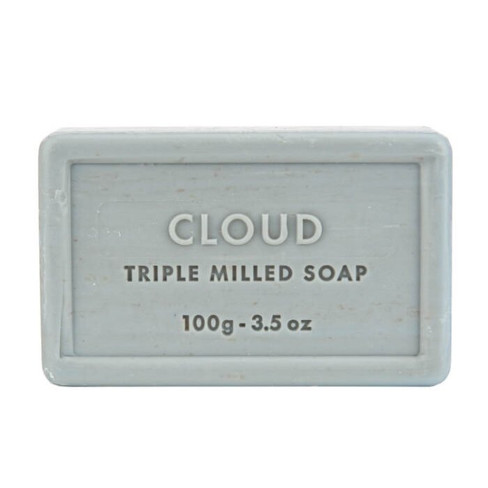 Branche d'Olive Cloud luxury 100g soap showing fragrance name