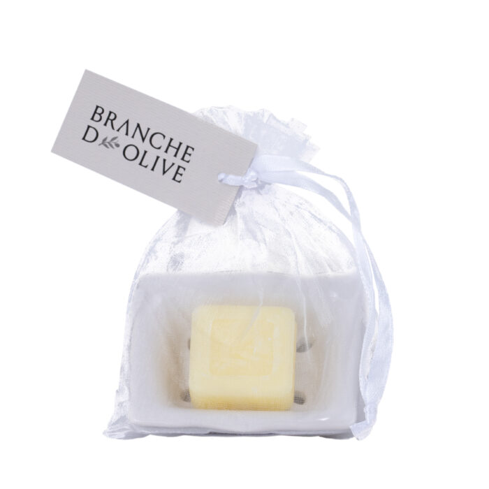 Draining Soap Dish Small Bagged with choice of 25g Soap