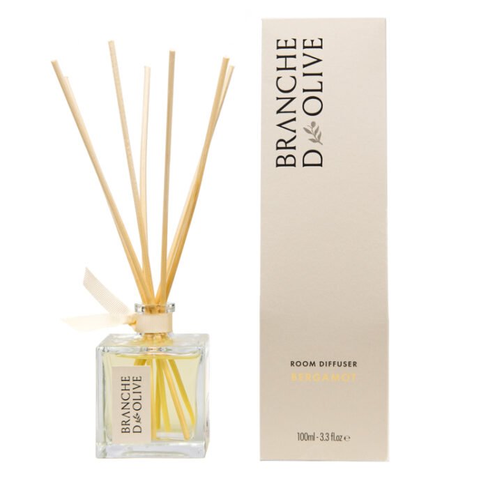 Branche d'Olive Bergamot scented Room Diffuser with display box