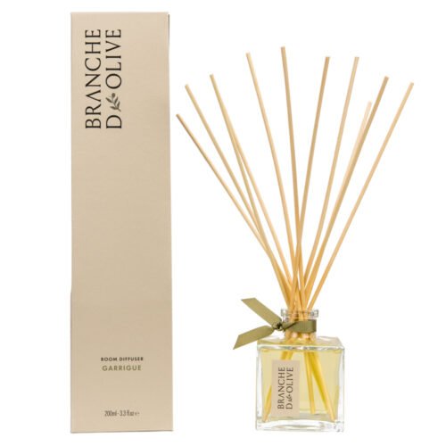 Branche d'Olive Garrigue scented 200ml Room Diffuser and display box