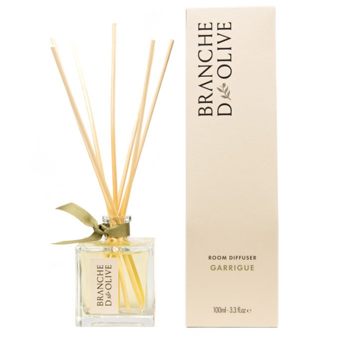 Branche d'Olive Garrigue scented Room Diffuser with display box