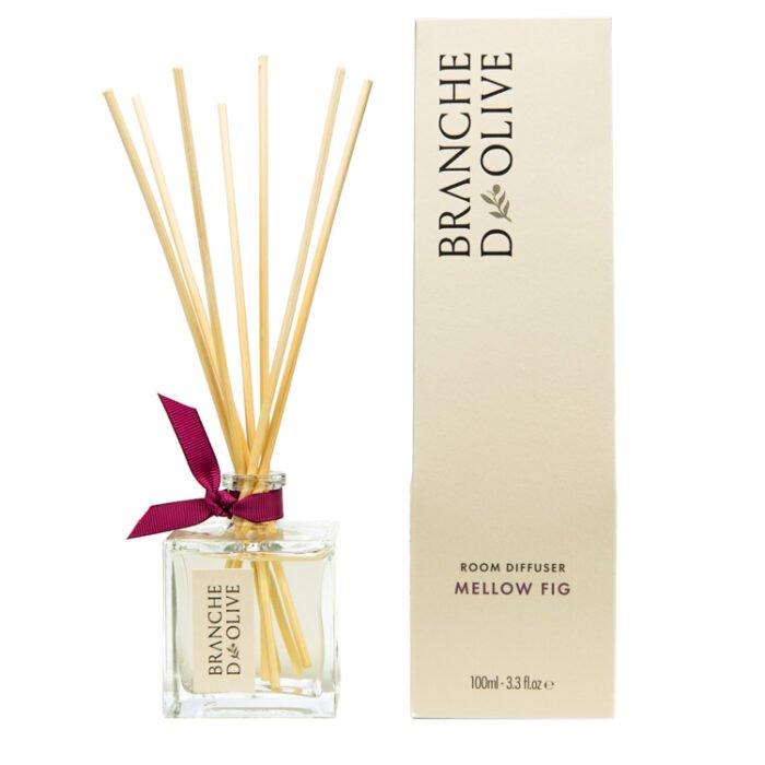 Branche d'Olive Mellow Fig scented Room Diffuser with display box