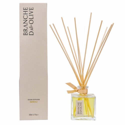 Branche d'Olive Neroli scented 200ml Room Diffuser and display box