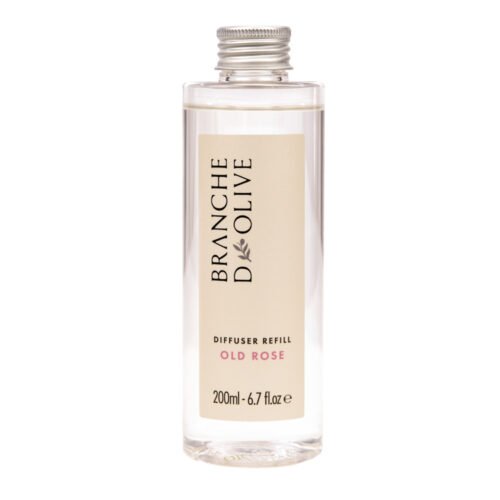 Branche d'Olive Old Rose fragranced Diffuser Refill bottle
