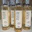 Branche d'Olive Bath/Shower Lotion in pre-rebrand packaging with clear bottles and chrome flip lids with new branding labels