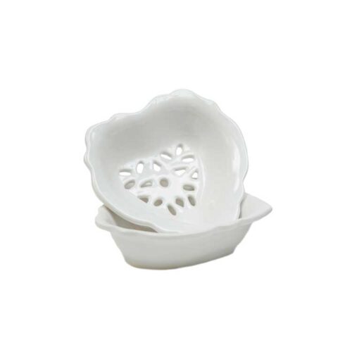 Branche d'Olive's two layered draining heart shaped Soap Dish